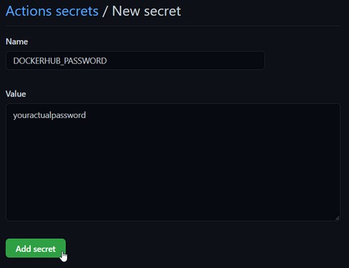 New secret